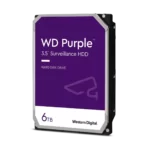 هارددیسک وسترن دیجیتال بنفش مدل شش ترابایت | 6TR PURPLE