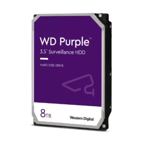 هارددیسک وسترن دیجیتال بنفش مدل هشت ترابایت | 8TR PURPLE